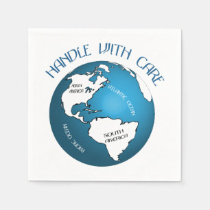 Globe Napkin