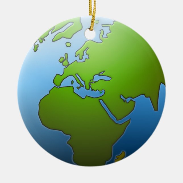 Globe Ornament (Front)