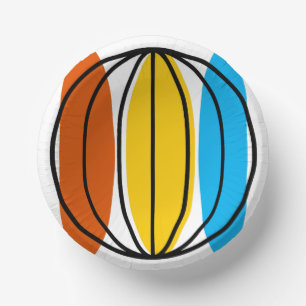 Globe    paper plate
