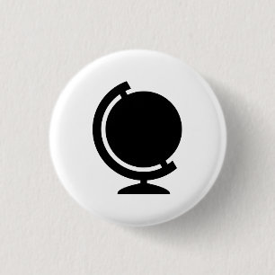 'Globe' Pictogram Button