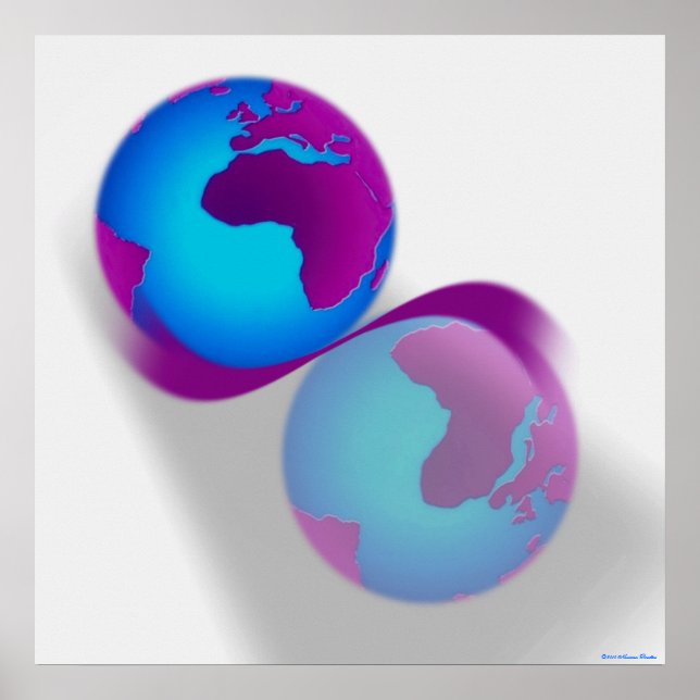 Globe Print (Front)