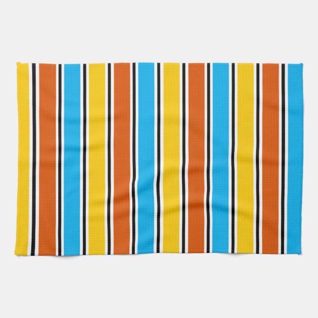 Globe Stripe Classic kitchen towel (Horizontal)
