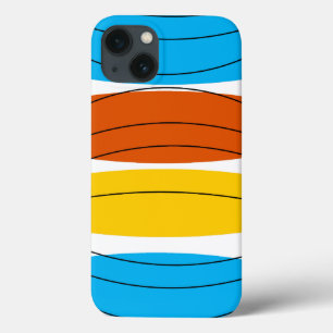 Globe Stripe iPad à peine là coque