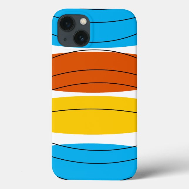 Globe Stripe iPad à peine là coque (Verso)