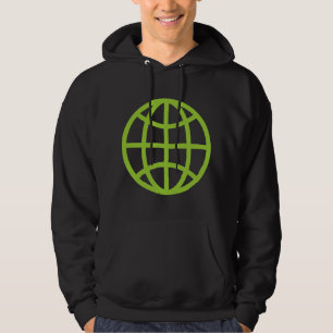 Globe Symbol - Martian Green Hoodie
