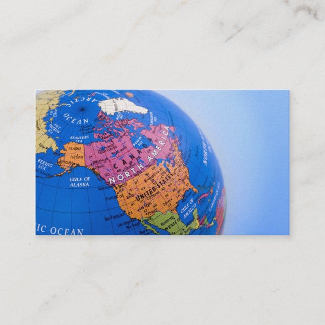 GLOBE TEACHER BUSINESS CARD (Front)