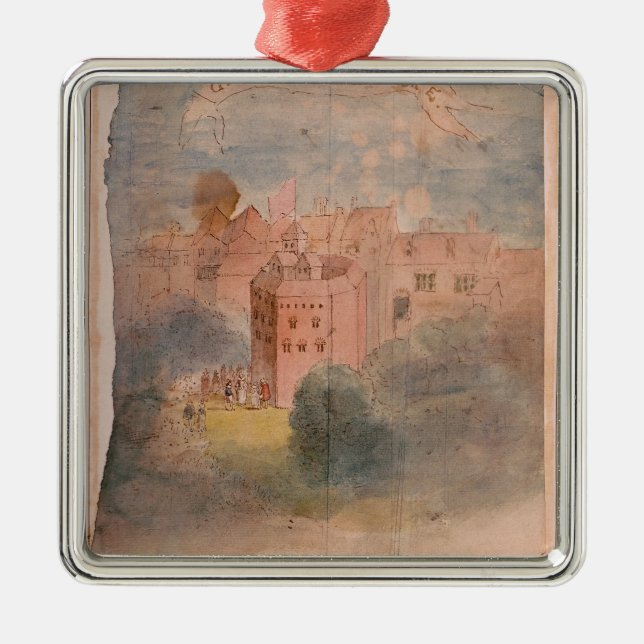 Globe Theatre, Southwark Metal Ornament (Front)