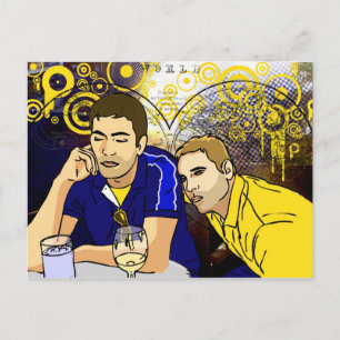 GLOBE TROTTERS POSTCARD