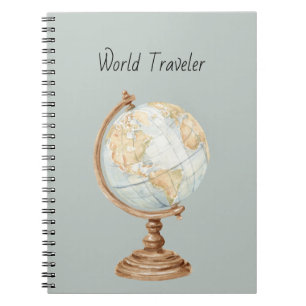 Globe World Traveller Notebook