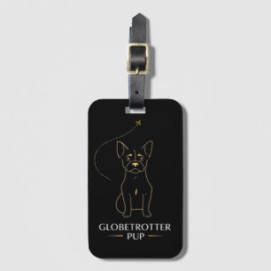 Globetrotter Pup Luggage Tag