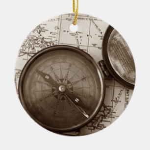 GLOBETROTTER'S CHRISTMAS ORNAMENT