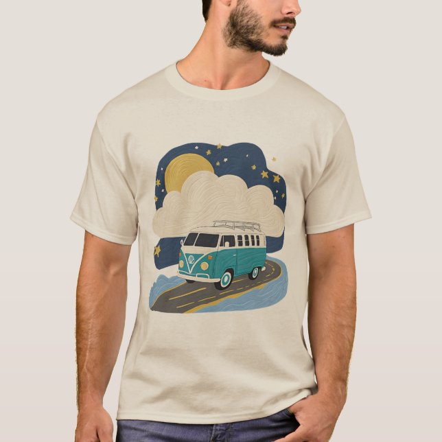Globetrotter's Dream - Travel Adventure Tee (Front)