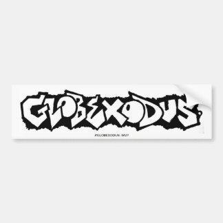 GLOBEXODUS BUMPER STICKER