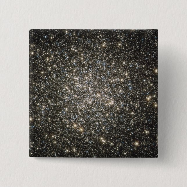 Globular cluster M13 2 Inch Square Button (Front)