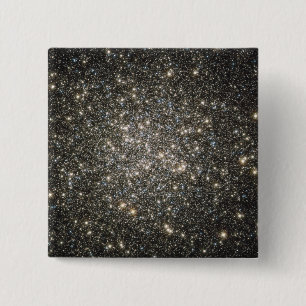 Globular cluster M13 2 Inch Square Button