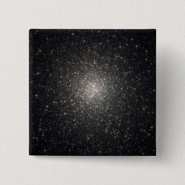 Globular cluster NGC 2808 2 Inch Square Button (Front)