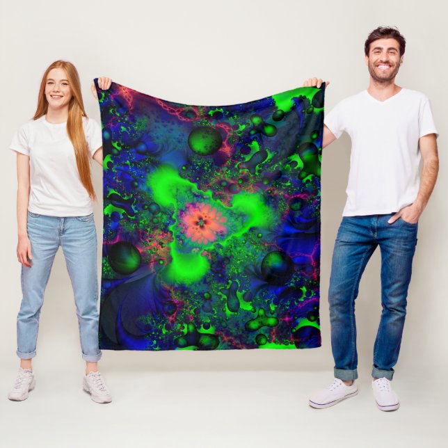 Globular Intricacies Fleece Blanket (In Situ)
