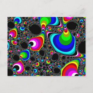 Globular Rainbow - Fractal Postcard