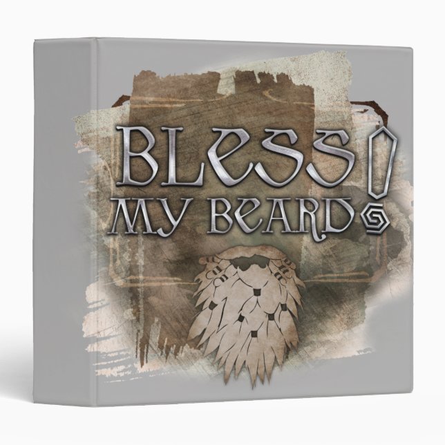 Gloin - Bless My Beard Binder (Front/Spine)