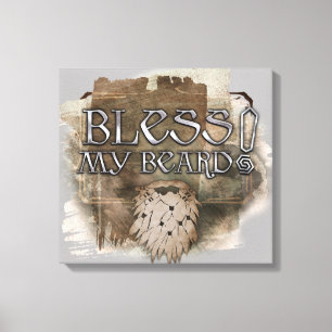 Gloin - Bless My Beard Canvas Print
