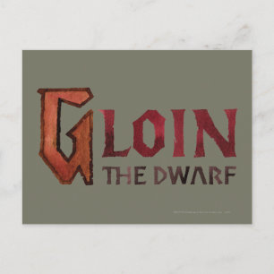Gloin Name Postcard