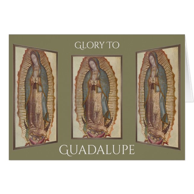 gloire à guadalupe (Devant horizontal)