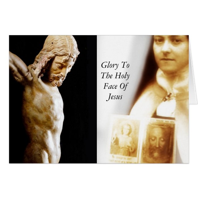Gloire À La Sainte Face De Jésus (Devant horizontal)