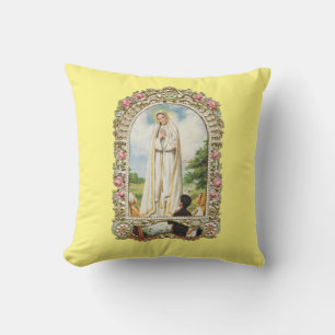 gloire à notre dame de fatima lancer oreiller
