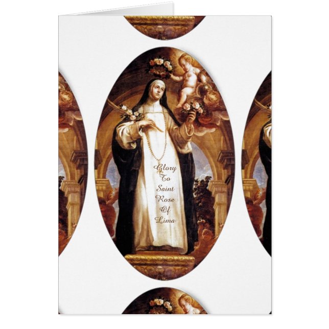 Gloire à Saint Rose de Lima (Devant)