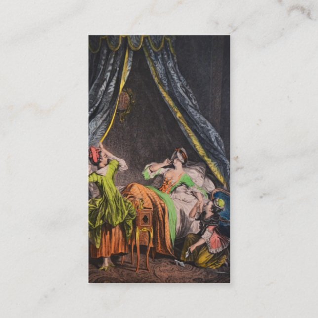 Gloire du matin ~ Carte de visite (Devant)