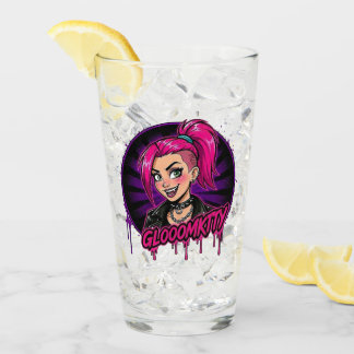 Gloomkitty Glass Cup