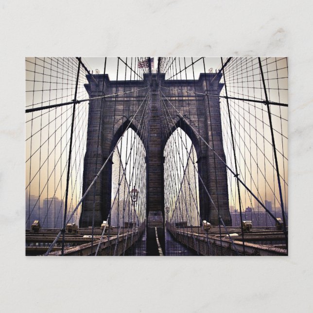 Gloomy Brooklyn Postcard (Front)