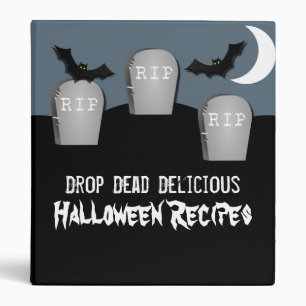 Gloomy Graveyard Halloween Binder (1 inch)