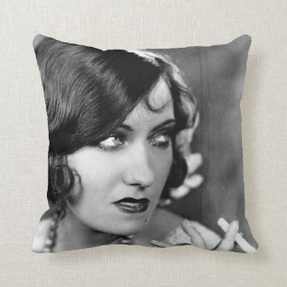 Gloria Swanson Throw Pillow