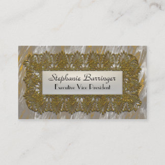 Gloriaphae Spitz Elegant Professional Business Card