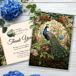 Glorieux Peacock Vintage Merci Notes