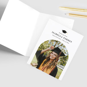 Glorieux Peak Graduation Carte de remerciements