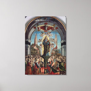 Glorification of St. Ursula and her Companions Canvas Print