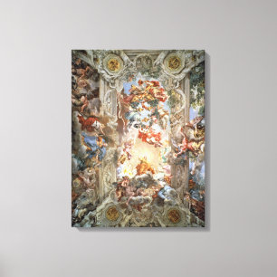 Glorification of the Reign of Pope Urban VIII (156 Canvas Print