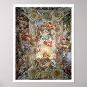 Glorification of the Reign of Pope Urban VIII (156 Poster