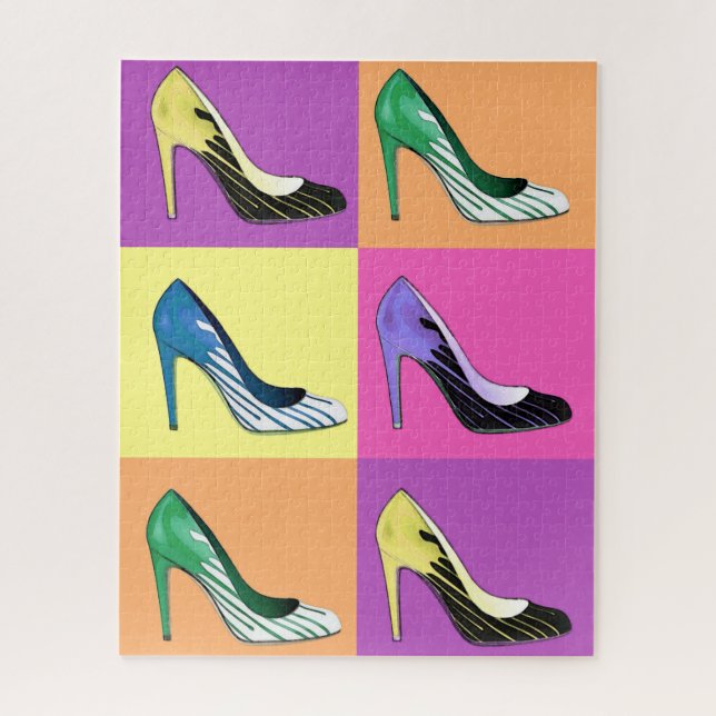 Glorification of the Stiletto Jigsaw Puzzle (Vertical)
