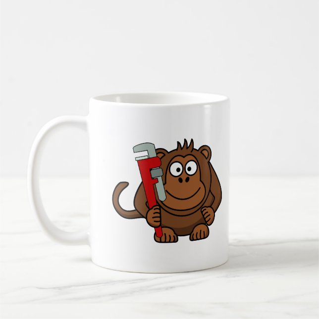 Glorified Monkey Coffee Mug (Left)