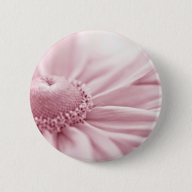 Gloriosa Daisy Macro 2 Inch Round Button (Front)