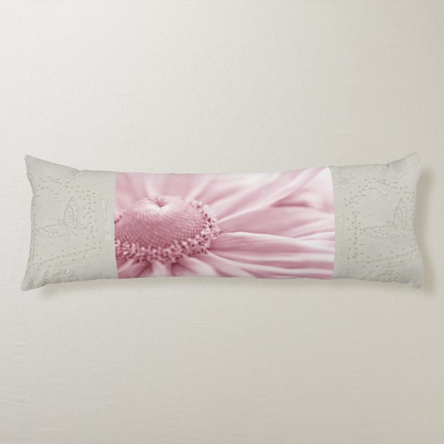 Gloriosa Daisy Macro Body Pillow (Front)