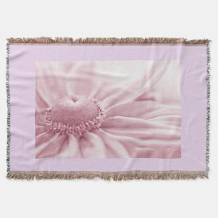 Gloriosa Daisy Macro Throw Blanket