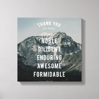 Glorious Altitude #2 (12x12) Canvas Print