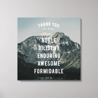 Glorious Altitude #2 (24x24) Canvas Print