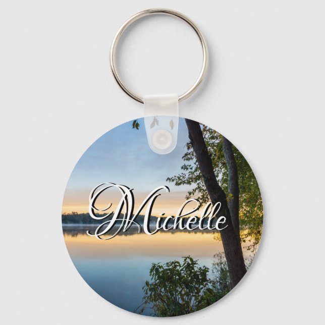 Glorious Autumn Morning Keychain (Front)