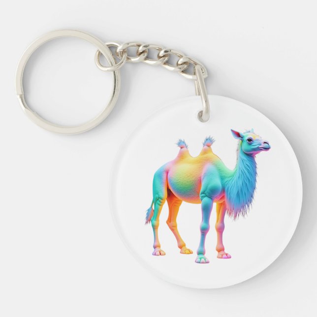Glorious Camel Art Keychain (Front)