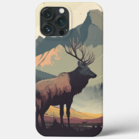 Glorious Elk iPhone Case